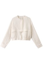 【ベイジ,/BEIGE,】のBERNARD(ベルナール)/リネンノーカラーラップブルゾン Meringue|ID: prp329100004482995 ipo3291000000032952894