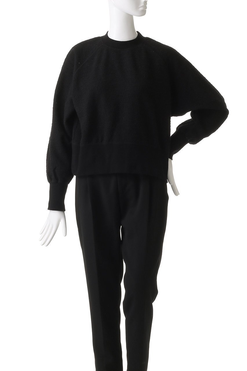 【スリー ドッツ/three dots】のツイーディーテリートップス 人気、トレンドファッション・服の通販 founy(ファニー) 　ファッション　Fashion　レディースファッション　Fashion for Women　トップス・カットソー　Cut & Sew Tops　ニット　Knit Tops & Sweaters　カジュアルプルオーバー・ニットトップス　Pullovers & Knit Tops / Casual Pullovers　ツイード　Twill, Twill Weave　デニム　Denim, Jeans Material　フォルム　Silhouette, Form　other-2|ID: prp329100004482997 ipo3291000000032703273