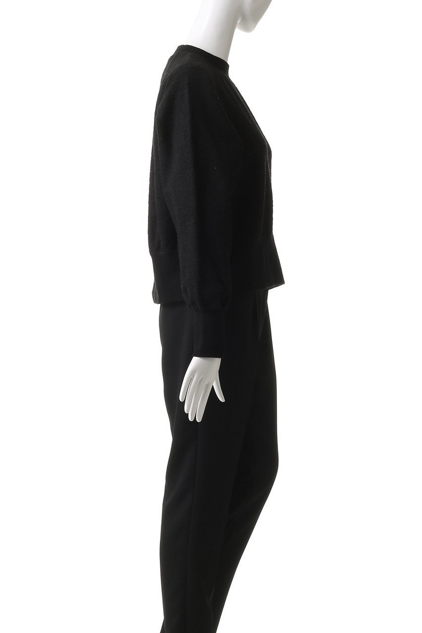 【スリー ドッツ/three dots】のツイーディーテリートップス 人気、トレンドファッション・服の通販 founy(ファニー) 　ファッション　Fashion　レディースファッション　Fashion for Women　トップス・カットソー　Cut & Sew Tops　ニット　Knit Tops & Sweaters　カジュアルプルオーバー・ニットトップス　Pullovers & Knit Tops / Casual Pullovers　ツイード　Twill, Twill Weave　デニム　Denim, Jeans Material　フォルム　Silhouette, Form　other-3|ID: prp329100004482997 ipo3291000000032703274