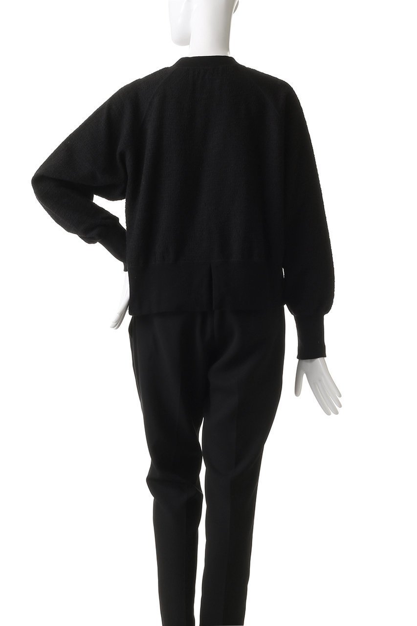 【スリー ドッツ/three dots】のツイーディーテリートップス 人気、トレンドファッション・服の通販 founy(ファニー) 　ファッション　Fashion　レディースファッション　Fashion for Women　トップス・カットソー　Cut & Sew Tops　ニット　Knit Tops & Sweaters　カジュアルプルオーバー・ニットトップス　Pullovers & Knit Tops / Casual Pullovers　ツイード　Twill, Twill Weave　デニム　Denim, Jeans Material　フォルム　Silhouette, Form　other-4|ID: prp329100004482997 ipo3291000000032703275