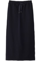 【スリー ドッツ/three dots】のソイルネップスカート ミッドナイトブルー|ID:prp329100004482999