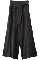 【スリー ドッツ/three dots】のスマイルダブルコットン リラクシーパンツ ソフトブラック|ID: prp329100004483000 ipo3291000000035418720