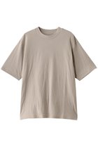 【スリー ドッツ/three dots】の【UNISEX】スマイルダブルコットンショートスリーブ ベージュ|ID: prp329100004483001 ipo3291000000031603731