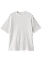 【スリー ドッツ/three dots】の【UNISEX】スマイルダブルコットンショートスリーブ 人気、トレンドファッション・服の通販 founy(ファニー) ファッション Fashion レディースファッション Fashion for Women トップス・カットソー Cut & Sew Tops シャツ・ブラウス・オフィスカジュアル Elegant Blouses & Button-Ups ロングTシャツ・Tシャツ Longline T-Shirts & Tees カットソー・ベーシックTシャツ Cut-and-Sewn Tops / Stretch Tees & Basics ユニセックス Unisex, Genderless ショート Short, Short Length シンプル Simple, Minimal スリーブ Sleeve, Long Sleeve / Short Sleeve リラックス Relax, Relaxed Fit 無地 Plain, Solid Color thumbnail ホワイト|ID: prp329100004483001 ipo3291000000035848671