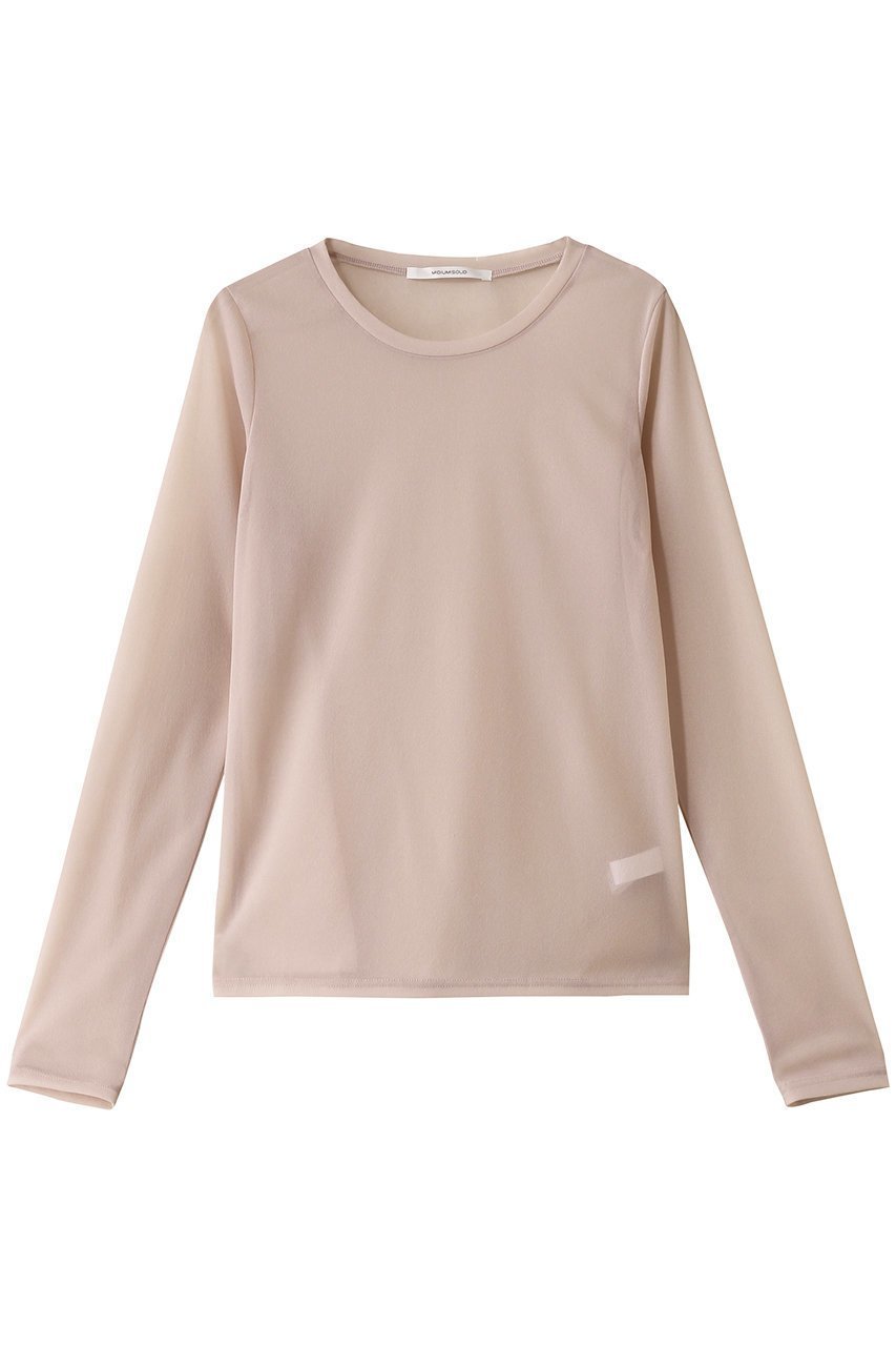 【ミディウミソリッド/MIDIUMISOLID】のsheer PO.S プルオーバー インテリア・キッズ・メンズ・レディースファッション・服の通販 founy(ファニー) 　ファッション　Fashion　レディースファッション　Fashion for Women　トップス・カットソー　Cut & Sew Tops　ニット　Knit Tops & Sweaters　カジュアルプルオーバー・ニットトップス　Pullovers & Knit Tops / Casual Pullovers　インナー　Innerwear　シアー　Sheer, See-Through　シンプル　Simple, Minimal　夏　Summer　春　Spring　S/S・春夏　SS, Spring/Summer, Warm Season　長袖　Long Sleeve, Full Sleeve　pink|ID: prp329100004483002 ipo3291000000032930119