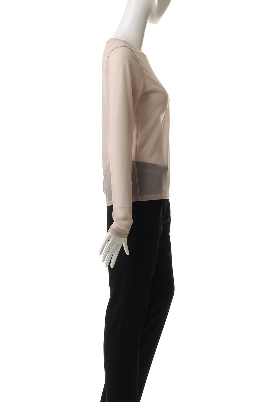 【ミディウミソリッド/MIDIUMISOLID】のsheer PO.S プルオーバー 人気、トレンドファッション・服の通販 founy(ファニー) 　ファッション　Fashion　レディースファッション　Fashion for Women　トップス・カットソー　Cut & Sew Tops　ニット　Knit Tops & Sweaters　カジュアルプルオーバー・ニットトップス　Pullovers & Knit Tops / Casual Pullovers　インナー　Innerwear　シアー　Sheer, See-Through　シンプル　Simple, Minimal　夏　Summer　春　Spring　S/S・春夏　SS, Spring/Summer, Warm Season　長袖　Long Sleeve, Full Sleeve　other-3|ID: prp329100004483002 ipo3291000000032930153