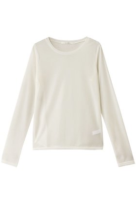【ミディウミソリッド/MIDIUMISOLID】のsheer PO.S プルオーバー 人気、トレンドファッション・服の通販 founy(ファニー) ファッション Fashion レディースファッション Fashion for Women トップス・カットソー Cut & Sew Tops ニット Knit Tops & Sweaters カジュアルプルオーバー・ニットトップス Pullovers & Knit Tops / Casual Pullovers インナー Innerwear シアー Sheer, See-Through シンプル Simple, Minimal 夏 Summer 春 Spring S/S・春夏 SS, Spring/Summer, Warm Season 長袖 Long Sleeve, Full Sleeve |ID:prp329100004483002