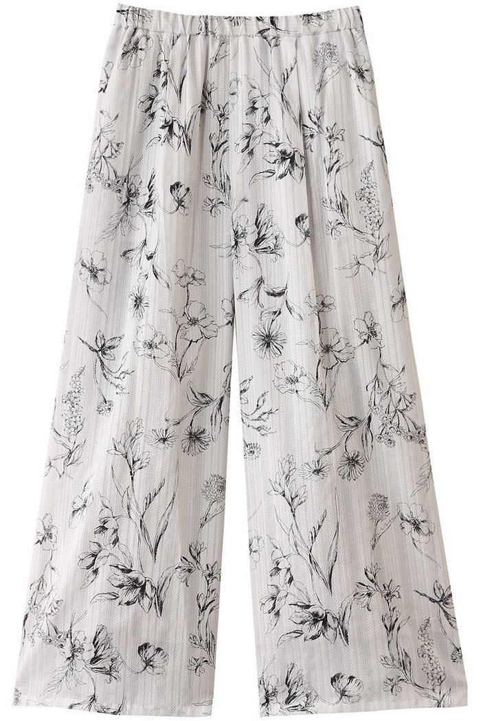 【ミディウミソリッド/MIDIUMISOLID】のprint wide easy PT.M パンツ インテリア・キッズ・メンズ・レディースファッション・服の通販 founy(ファニー) https://founy.com/ ファッション Fashion レディースファッション WOMEN パンツ Pants ストライプ Stripe ボトム Bottom リラックス Relax ワイド Wide |ID: prp329100004483003 ipo3291000000031603765