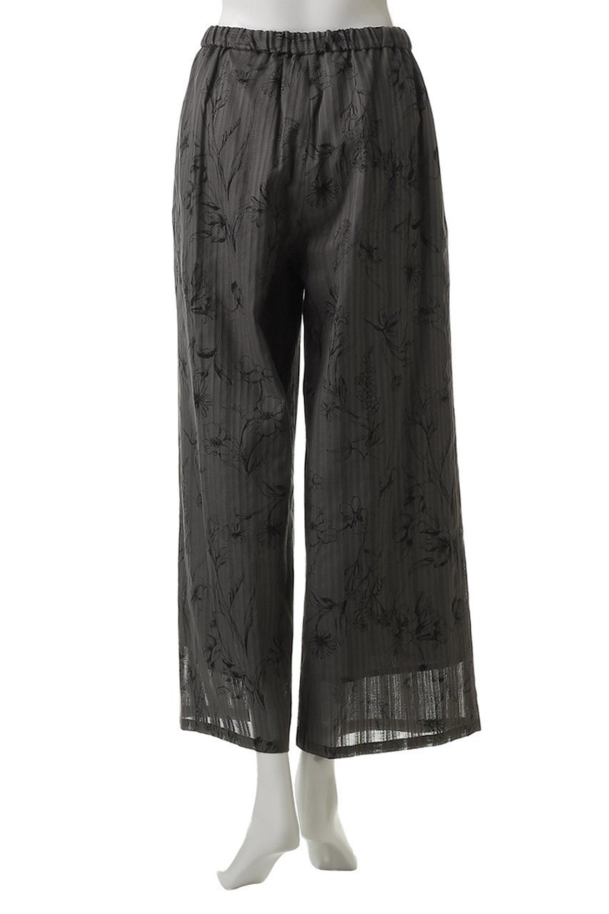 【ミディウミソリッド/MIDIUMISOLID】のprint wide easy PT.M パンツ 人気、トレンドファッション・服の通販 founy(ファニー) 　ファッション　Fashion　レディースファッション　Fashion for Women　パンツ　Pants & Trousers　ストライプ　Stripe, Striped Pattern　ボトム　Bottoms, Lower Wear　リラックス　Relax, Relaxed Fit　ワイド　Wide, Wide Fit　other-4|ID: prp329100004483003 ipo3291000000032902983