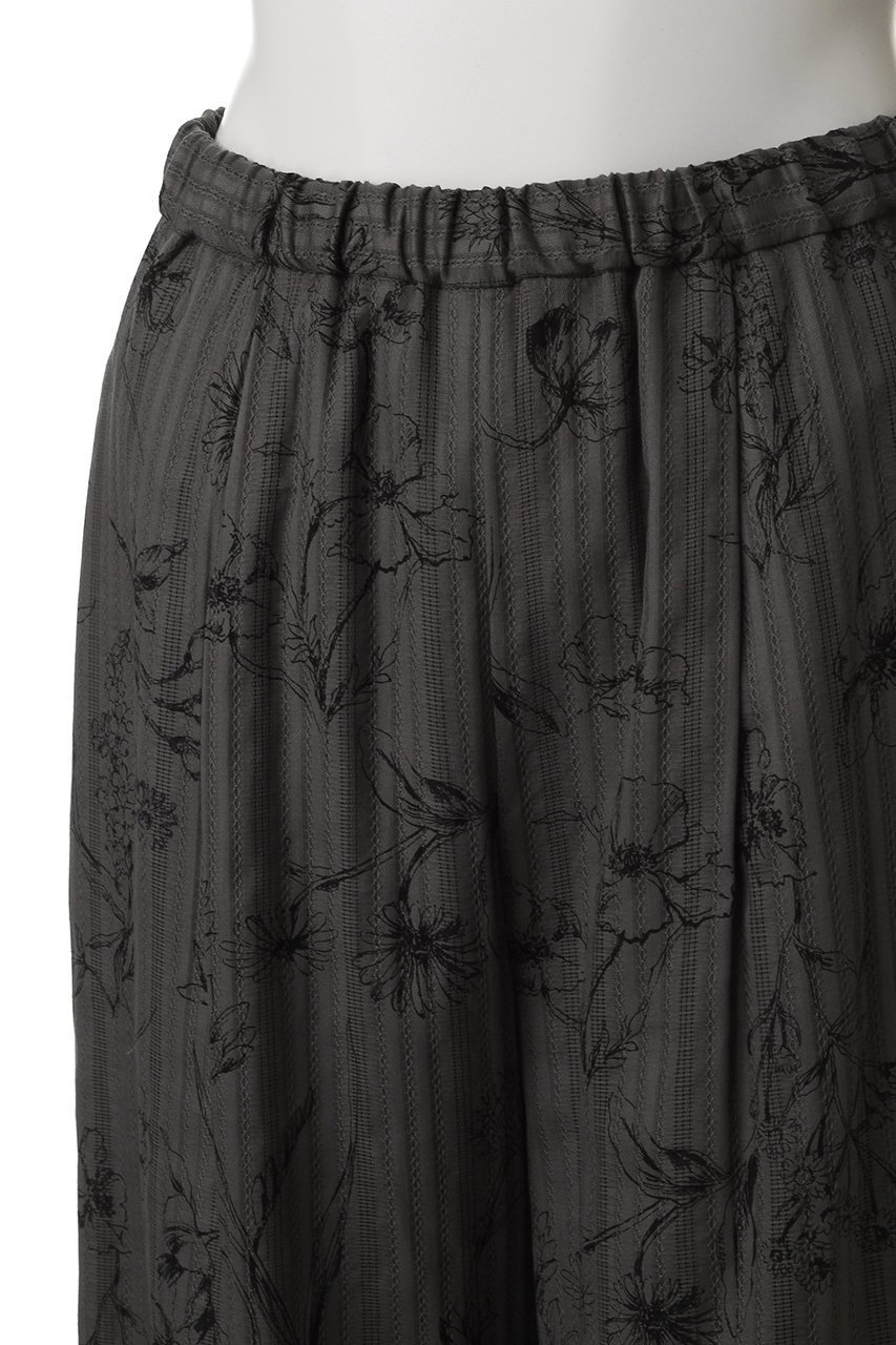 【ミディウミソリッド/MIDIUMISOLID】のprint wide easy PT.M パンツ 人気、トレンドファッション・服の通販 founy(ファニー) 　ファッション　Fashion　レディースファッション　Fashion for Women　パンツ　Pants & Trousers　ストライプ　Stripe, Striped Pattern　ボトム　Bottoms, Lower Wear　リラックス　Relax, Relaxed Fit　ワイド　Wide, Wide Fit　other-5|ID: prp329100004483003 ipo3291000000032902986