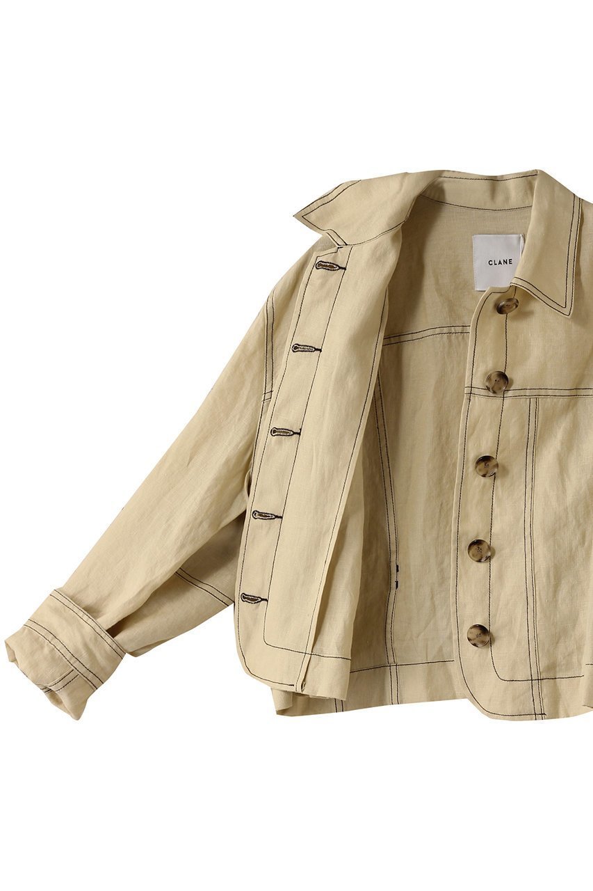 【クラネ/CLANE】のLINEN SHIRT JACKET/ジャケット 人気、トレンドファッション・服の通販 founy(ファニー) 　ファッション　Fashion　レディースファッション　Fashion for Women　アウター　Coat / Outerwear Collection　レディースジャケット・軽アウター　Jackets　ジャケット　Jacket, Outerwear　リネン　Linen, Linen Fabric　夏　Summer　春　Spring　S/S・春夏　SS, Spring/Summer, Warm Season　other-7|ID: prp329100004483009 ipo3291000000032953003
