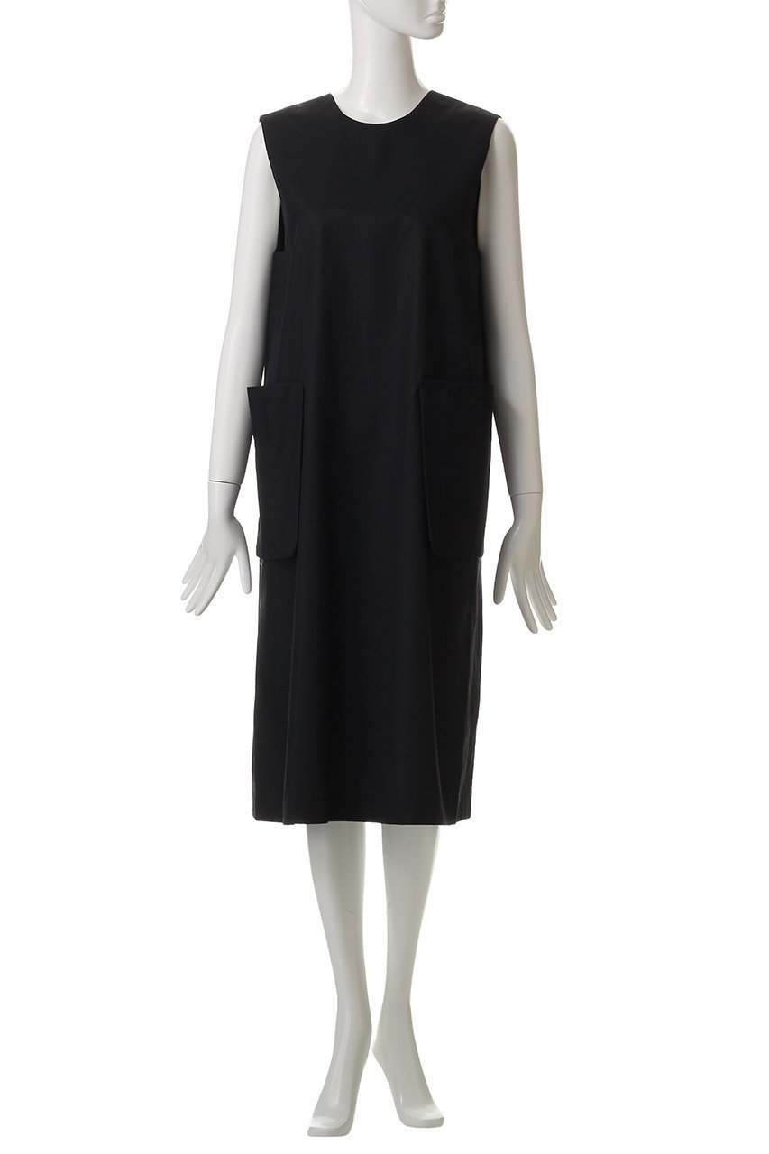 【ミズイロ インド/mizuiro ind】のA line side pockets OP ワンピース 人気、トレンドファッション・服の通販 founy(ファニー) 　ファッション　Fashion　レディースファッション　Fashion for Women　ワンピース　Dresses　チュニック　Tunic Tops & Dresses　スクエア　Square, Square Shape　チュニック　Tunic, Long Top　ノースリーブ　Sleeveless, No-Sleeve　ポケット　Pocket, Pocket Detail　ロング　Long, Long-Length　エレガント 上品　Elegant　other-2|ID: prp329100004483010 ipo3291000000032862543