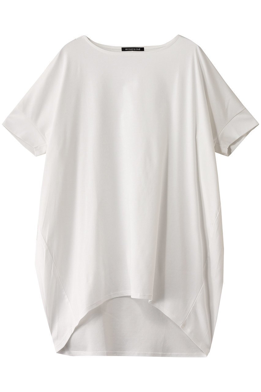 【ミズイロ インド/mizuiro ind】のboat neck cocoon P/O プルオーバー インテリア・キッズ・メンズ・レディースファッション・服の通販 founy(ファニー) 　ファッション　Fashion　レディースファッション　Fashion for Women　トップス・カットソー　Cut & Sew Tops　シャツ・ブラウス・オフィスカジュアル　Elegant Blouses & Button-Ups　カジュアルプルオーバー・ニットトップス　Pullovers & Knit Tops / Casual Pullovers　ショート　Short, Short Length　スリーブ　Sleeve, Long Sleeve / Short Sleeve　ボトム　Bottoms, Lower Wear　リラックス　Relax, Relaxed Fit　off white|ID: prp329100004483011 ipo3291000000032809320