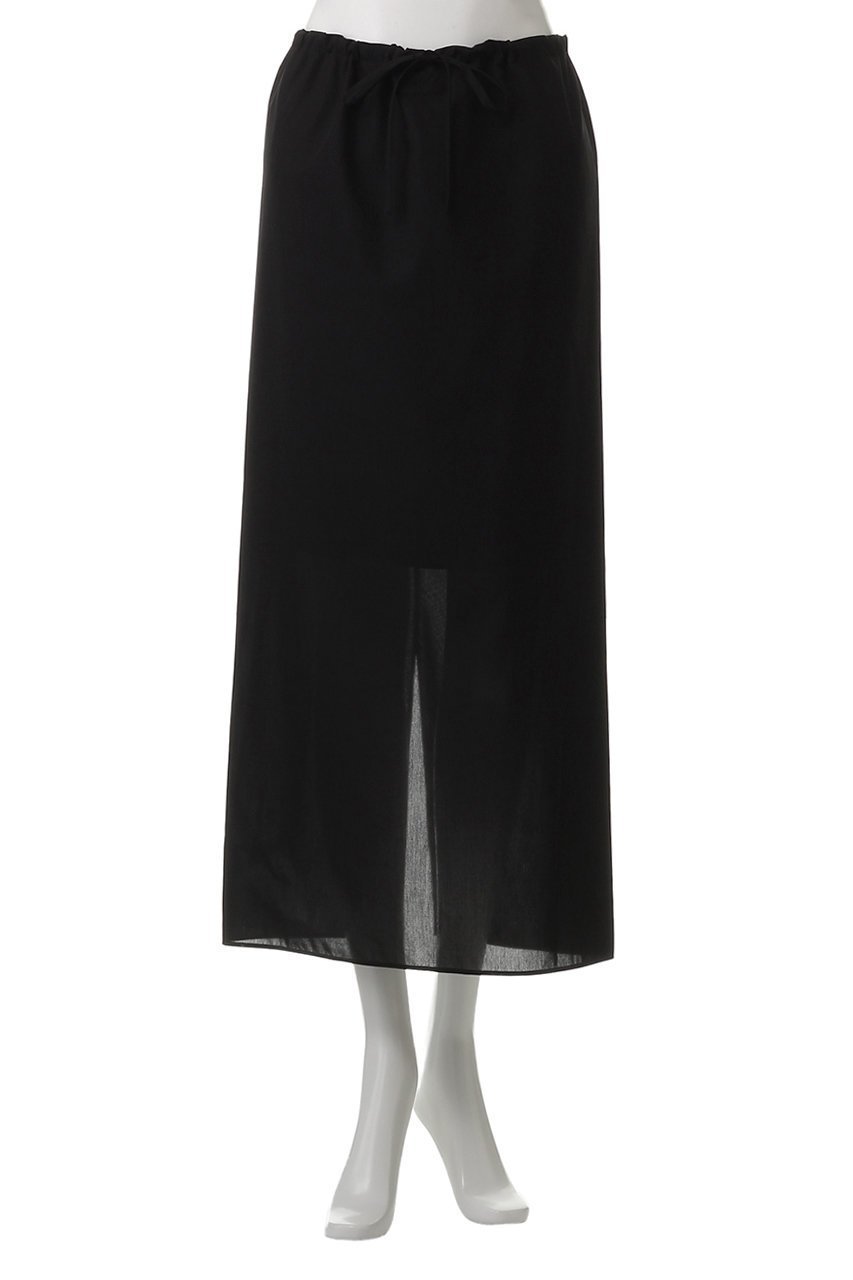 【セアン/SCEARN】のORGANIC COTTON TYPEWRITER スカート 人気、トレンドファッション・服の通販 founy(ファニー) 　ファッション　Fashion　レディースファッション　Fashion for Women　スカート　Skirts　ロングスカート　Long Skirts / Maxi & Midi Skirts　シアー　Sheer, See-Through　ドローストリング　Drawstring, Pull Cord　ロング　Long, Long-Length　other-2|ID: prp329100004483014 ipo3291000000032849381