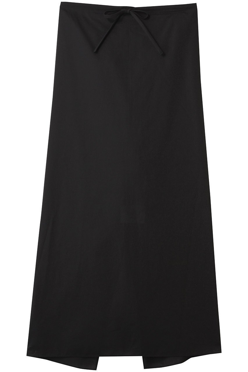 【セアン/SCEARN】のORGANIC COTTON TYPEWRITER スカート インテリア・キッズ・メンズ・レディースファッション・服の通販 founy(ファニー) ファッション Fashion レディースファッション Fashion for Women スカート Skirts ロングスカート Long Skirts / Maxi & Midi Skirts シアー Sheer, See-Through ドローストリング Drawstring, Pull Cord ロング Long, Long-Length BLACK|ID: prp329100004483014 ipo3291000000035813279