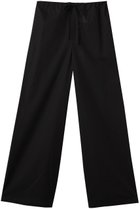 【セアン/SCEARN】のORGANIC COTTON TYPEWRITER パンツ 人気、トレンドファッション・服の通販 founy(ファニー) ファッション Fashion レディースファッション Fashion for Women パンツ Pants & Trousers ドローストリング Drawstring, Pull Cord ポケット Pocket, Pocket Detail リゾート Resort, Vacation Style リラックス Relax, Relaxed Fit ワイド Wide, Wide Fit thumbnail BLACK|ID: prp329100004483016 ipo3291000000035373135