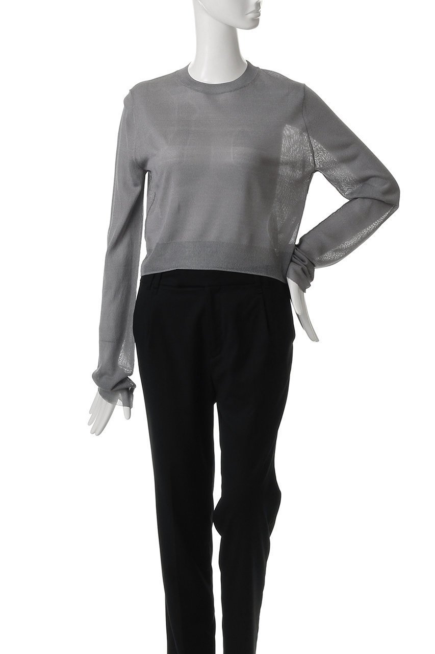 【セアン/SCEARN】のSILK ORGANDIE ニット 人気、トレンドファッション・服の通販 founy(ファニー) 　ファッション　Fashion　レディースファッション　Fashion for Women　トップス・カットソー　Cut & Sew Tops　ニット　Knit Tops & Sweaters　カジュアルプルオーバー・ニットトップス　Pullovers & Knit Tops / Casual Pullovers　おすすめ　Recommended / Our Picks　キャミ　Camisole, Cami Top　コンパクト　Compact, Small Size　シアー　Sheer, See-Through　タンク　Tank Top, Sleeveless Top　バランス　Balance, Style Balance　ボトム　Bottoms, Lower Wear　エレガント 上品　Elegant　夏　Summer　other-2|ID: prp329100004483020 ipo3291000000032929977