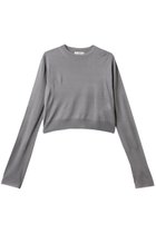 【セアン/SCEARN】のSILK ORGANDIE ニット GRAY|ID: prp329100004483020 ipo3291000000036223920