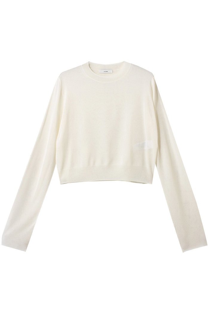 【セアン/SCEARN】のSILK ORGANDIE ニット インテリア・キッズ・メンズ・レディースファッション・服の通販 founy(ファウニー) https://founy.com/ ファッション Fashion レディースファッション Fashion for Women トップス・カットソー Cut & Sew Tops ニット Knit Tops & Sweaters カジュアルプルオーバー・ニットトップス Pullovers & Knit Tops / Casual Pullovers おすすめ Recommended / Our Picks キャミ Camisole, Cami Top コンパクト Compact, Small Size シアー Sheer, See-Through タンク Tank Top, Sleeveless Top バランス Balance, Style Balance ボトム Bottoms, Lower Wear エレガント 上品 Elegant 夏 Summer |ID: prp329100004483020 ipo3291000000036594403
