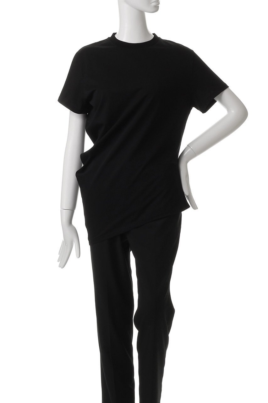 【セアン/SCEARN】のCURVY JERSEY カットソー 人気、トレンドファッション・服の通販 founy(ファニー) ファッション Fashion レディースファッション Fashion for Women トップス・カットソー Cut & Sew Tops シャツ・ブラウス・オフィスカジュアル Elegant Blouses & Button-Ups ロングTシャツ・Tシャツ Longline T-Shirts & Tees カットソー・ベーシックTシャツ Cut-and-Sewn Tops / Stretch Tees & Basics なめらか Smooth, Silky Texture カットソー Cut and Sewn Top ショート Short, Short Length シンプル Simple, Minimal スリーブ Sleeve, Long Sleeve / Short Sleeve パターン Pattern, Design Print ボトム Bottoms, Lower Wear 半袖 Short Sleeve, Half Sleeve other-2|ID: prp329100004483022 ipo3291000000032854688