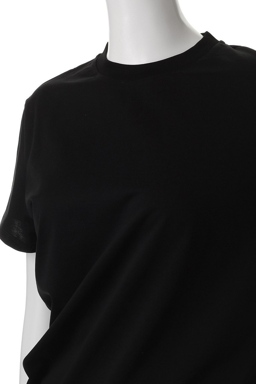 【セアン/SCEARN】のCURVY JERSEY カットソー 人気、トレンドファッション・服の通販 founy(ファニー) ファッション Fashion レディースファッション Fashion for Women トップス・カットソー Cut & Sew Tops シャツ・ブラウス・オフィスカジュアル Elegant Blouses & Button-Ups ロングTシャツ・Tシャツ Longline T-Shirts & Tees カットソー・ベーシックTシャツ Cut-and-Sewn Tops / Stretch Tees & Basics なめらか Smooth, Silky Texture カットソー Cut and Sewn Top ショート Short, Short Length シンプル Simple, Minimal スリーブ Sleeve, Long Sleeve / Short Sleeve パターン Pattern, Design Print ボトム Bottoms, Lower Wear 半袖 Short Sleeve, Half Sleeve other-5|ID: prp329100004483022 ipo3291000000032854705