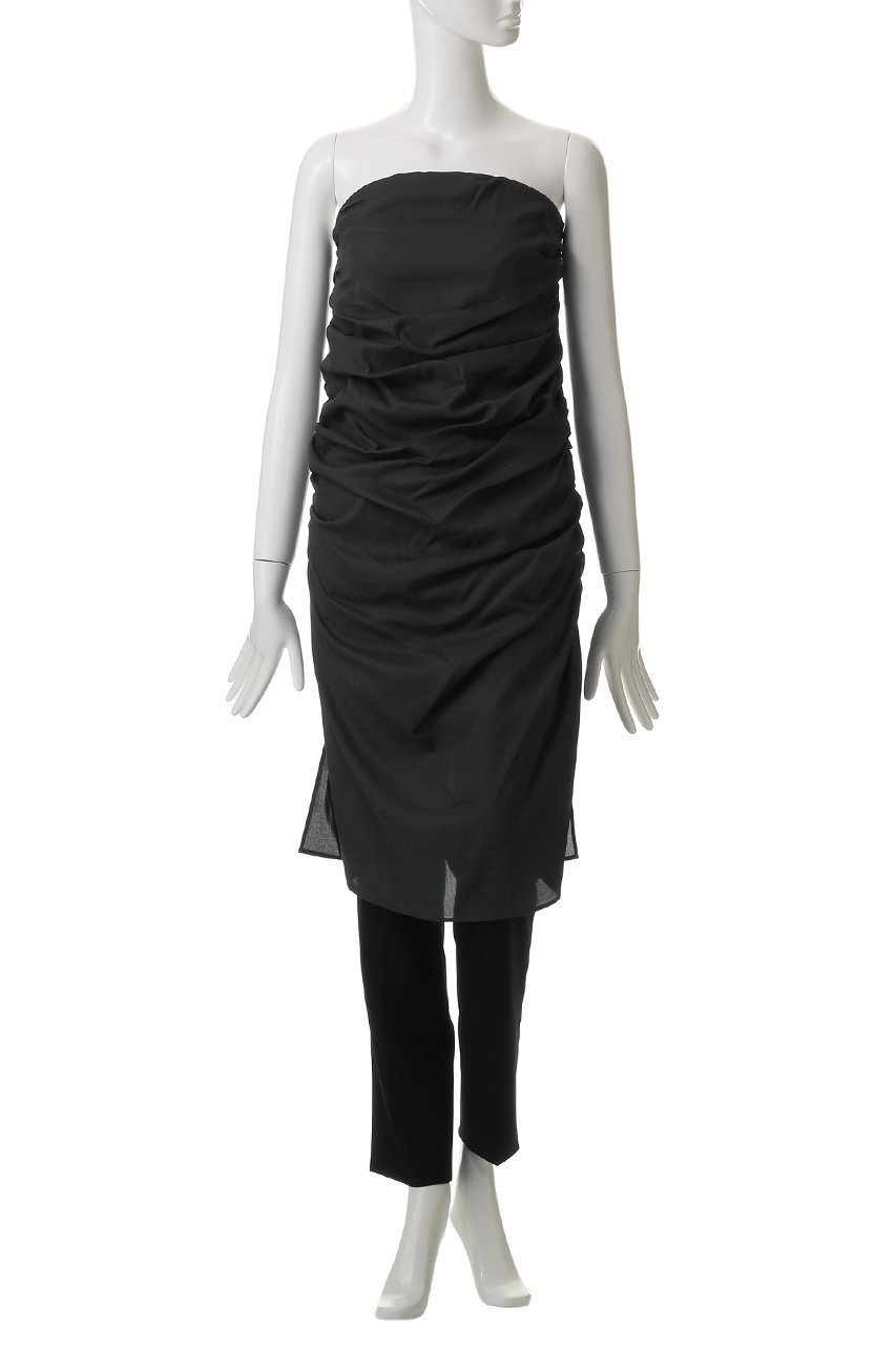 【セアン/SCEARN】のGASSED VOILE COTTON チューブトップブラウス 人気、トレンドファッション・服の通販 founy(ファニー) 　ファッション　Fashion　レディースファッション　Fashion for Women　トップス・カットソー　Cut & Sew Tops　キャミソール&ノースリーブ　Camisoles & Sleeveless Tops　シャツ・ブラウス・オフィスカジュアル　Elegant Blouses & Button-Ups　シアー　Sheer, See-Through　シャーリング　Shirring, Ruched　チューブ　Tube, Tube Top　ノースリーブ　Sleeveless, No-Sleeve　other-2|ID: prp329100004483027 ipo3291000000032838493
