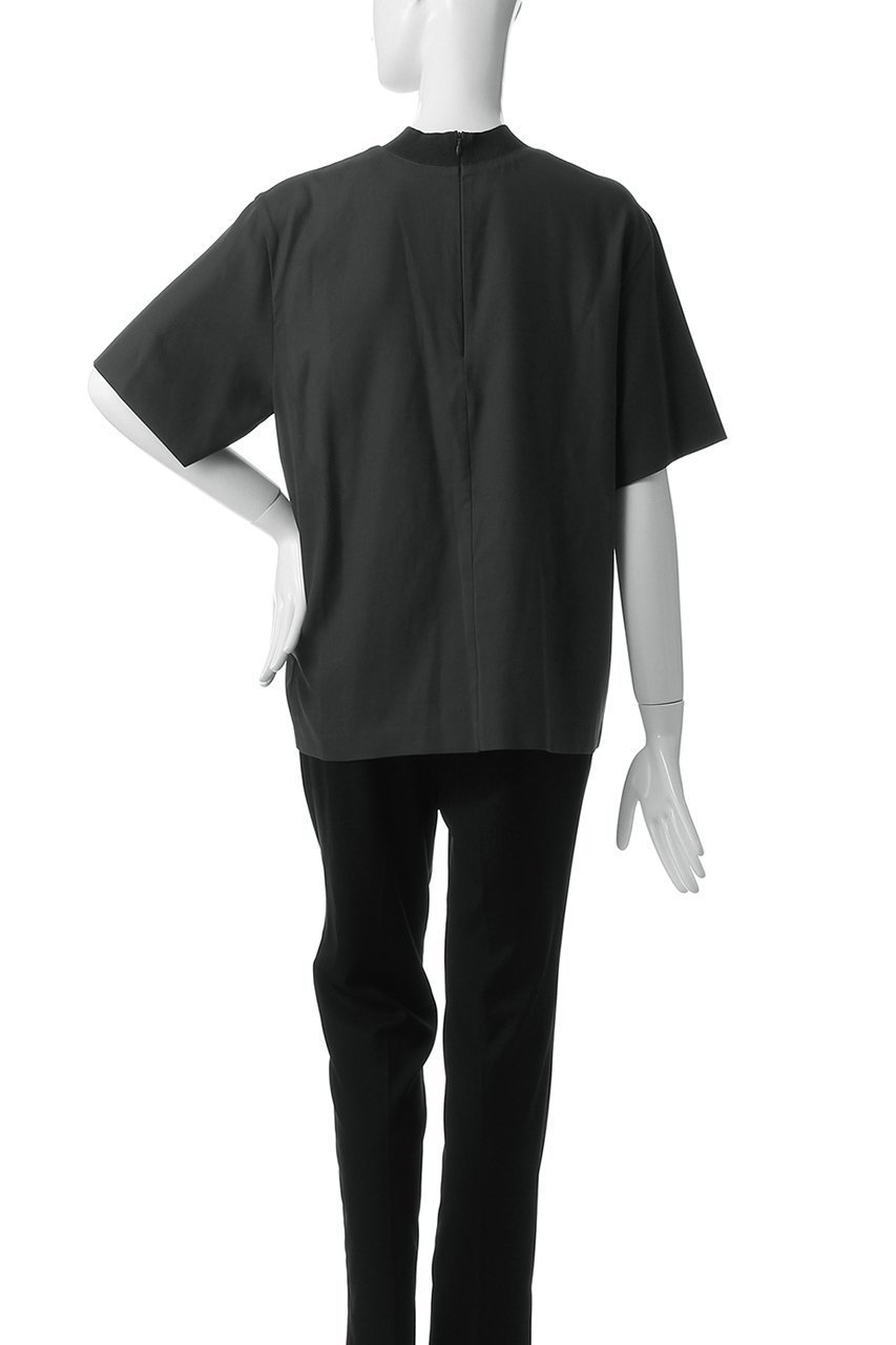 【セアン/SCEARN】のGASSED VOILE COTTON ハーフスリーブブラウス 人気、トレンドファッション・服の通販 founy(ファニー) 　ファッション　Fashion　レディースファッション　Fashion for Women　トップス・カットソー　Cut & Sew Tops　シャツ・ブラウス・オフィスカジュアル　Elegant Blouses & Button-Ups　ショート　Short, Short Length　シンプル　Simple, Minimal　スリーブ　Sleeve, Long Sleeve / Short Sleeve　エレガント 上品　Elegant　半袖　Short Sleeve, Half Sleeve　other-4|ID: prp329100004483029 ipo3291000000035822524