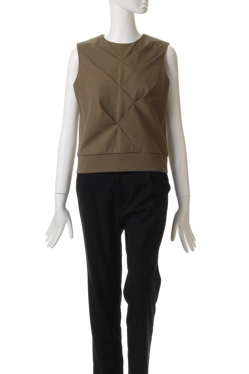 【エステータ/esteta】のファインダブルジャージータックデザインカットソー 人気、トレンドファッション・服の通販 founy(ファニー) 　ファッション　Fashion　レディースファッション　Fashion for Women　トップス・カットソー　Cut & Sew Tops　シャツ・ブラウス・オフィスカジュアル　Elegant Blouses & Button-Ups　ロングTシャツ・Tシャツ　Longline T-Shirts & Tees　カットソー・ベーシックTシャツ　Cut-and-Sewn Tops / Stretch Tees & Basics　ショート　Short, Short Length　スリーブ　Sleeve, Long Sleeve / Short Sleeve　ボトム　Bottoms, Lower Wear　other-2|ID: prp329100004483030 ipo3291000000032854730