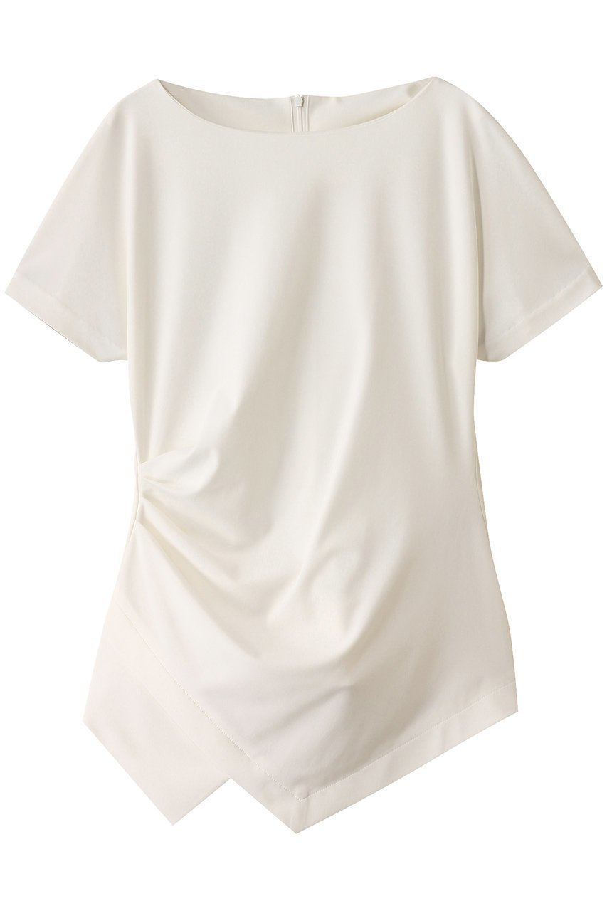 【エステータ/esteta】のトリアセストレッチクロスタックブラウス 人気、トレンドファッション・服の通販 founy(ファニー) 　ファッション　Fashion　レディースファッション　Fashion for Women　トップス・カットソー　Cut & Sew Tops　シャツ・ブラウス・オフィスカジュアル　Elegant Blouses & Button-Ups　ショート　Short, Short Length　シンプル　Simple, Minimal　スリーブ　Sleeve, Long Sleeve / Short Sleeve　 other-1|ID: prp329100004483034 ipo3291000000032838660