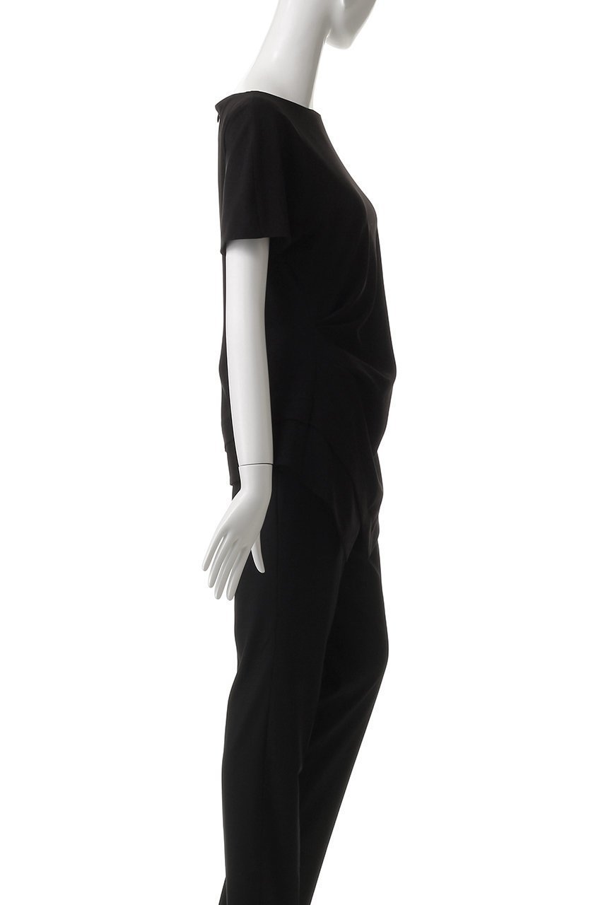 【エステータ/esteta】のトリアセストレッチクロスタックブラウス 人気、トレンドファッション・服の通販 founy(ファニー) 　ファッション　Fashion　レディースファッション　Fashion for Women　トップス・カットソー　Cut & Sew Tops　シャツ・ブラウス・オフィスカジュアル　Elegant Blouses & Button-Ups　ショート　Short, Short Length　シンプル　Simple, Minimal　スリーブ　Sleeve, Long Sleeve / Short Sleeve　other-3|ID: prp329100004483034 ipo3291000000032838679