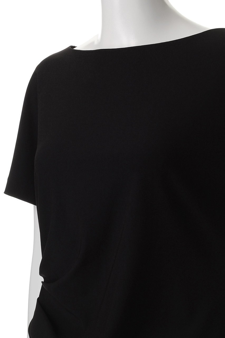 【エステータ/esteta】のトリアセストレッチクロスタックブラウス 人気、トレンドファッション・服の通販 founy(ファニー) 　ファッション　Fashion　レディースファッション　Fashion for Women　トップス・カットソー　Cut & Sew Tops　シャツ・ブラウス・オフィスカジュアル　Elegant Blouses & Button-Ups　ショート　Short, Short Length　シンプル　Simple, Minimal　スリーブ　Sleeve, Long Sleeve / Short Sleeve　再入荷　Restock / Back in Stock　other-5|ID: prp329100004483034 ipo3291000000035052149