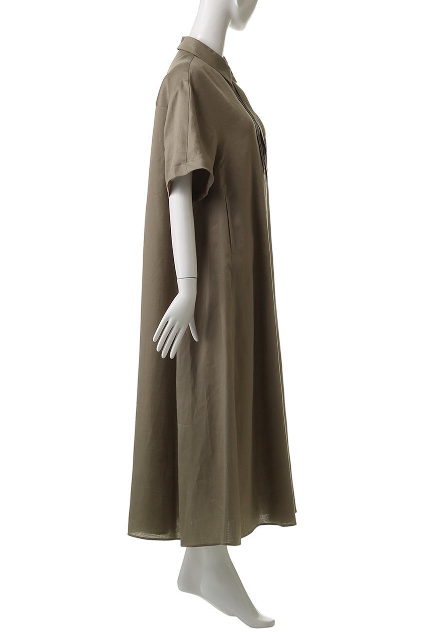 【エブール/ebure】のラミーサテン シャツワンピース 人気、トレンドファッション・服の通販 founy(ファニー) 　ファッション　Fashion　レディースファッション　Fashion for Women　ワンピース　Dresses　シャツワンピース / 1枚で着映えコーデ　Shirt Dresses　チュニック　Tunic Tops & Dresses　クラシック　Classic, Timeless Style　サテン　Satin, Glossy Fabric　サマー　Summer, Summer Style　チュニック　Tunic, Long Top　ワンポイント　One Point, Statement Accent　夏　Summer　other-3|ID: prp329100004483039 ipo3291000000032716189