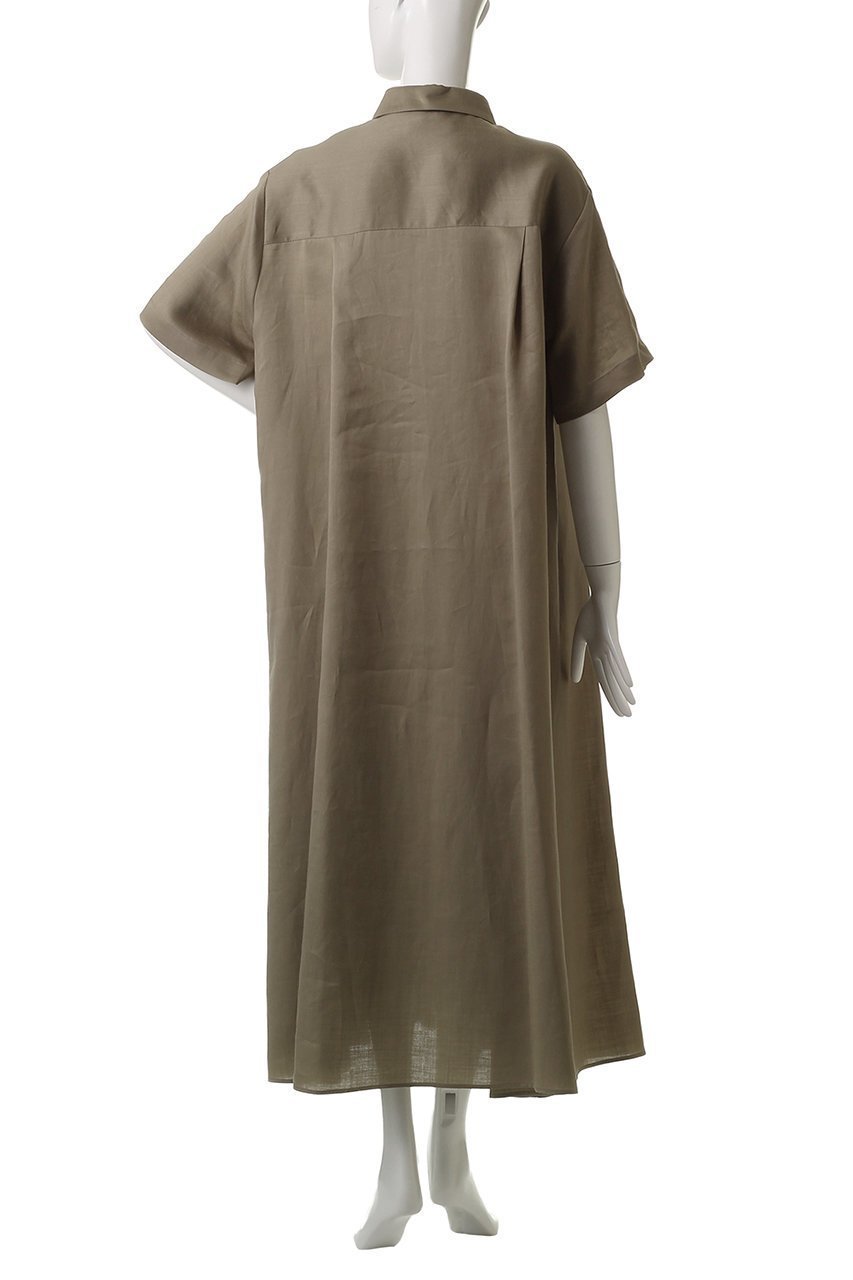 【エブール/ebure】のラミーサテン シャツワンピース 人気、トレンドファッション・服の通販 founy(ファニー) 　ファッション　Fashion　レディースファッション　Fashion for Women　ワンピース　Dresses　シャツワンピース / 1枚で着映えコーデ　Shirt Dresses　チュニック　Tunic Tops & Dresses　クラシック　Classic, Timeless Style　サテン　Satin, Glossy Fabric　サマー　Summer, Summer Style　チュニック　Tunic, Long Top　ワンポイント　One Point, Statement Accent　夏　Summer　other-4|ID: prp329100004483039 ipo3291000000032716190