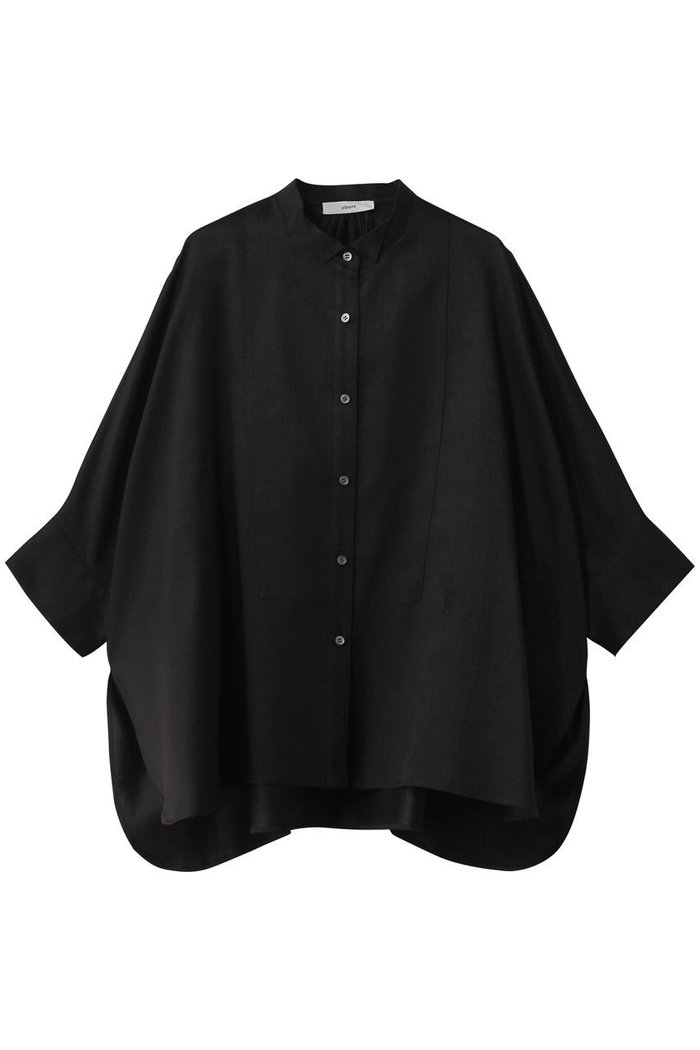 【エブール/ebure】のラミーサテン ポンチョブラウス インテリア・キッズ・メンズ・レディースファッション・服の通販 founy(ファニー) https://founy.com/ ファッション Fashion レディースファッション Fashion for Women アウター Coat / Outerwear Collection ポンチョ・ケープコート Ponchos & Capes トップス・カットソー Cut & Sew Tops シャツ・ブラウス・オフィスカジュアル Elegant Blouses & Button-Ups ウィングチップ Wingtip Shoes クラシック Classic, Timeless Style サテン Satin, Glossy Fabric ショート Short, Short Length スリーブ Sleeve, Long Sleeve / Short Sleeve セットアップ Set-Up, Coordinated Outfit マニッシュ Mannish, Boyish ワンポイント One Point, Statement Accent |ID: prp329100004483041 ipo3291000000032909806