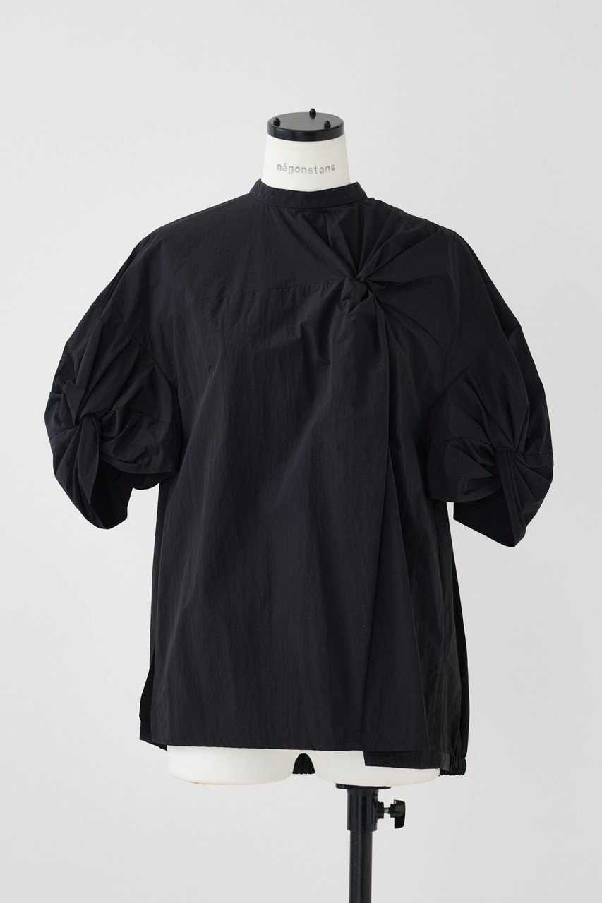 【ナゴンスタンス/nagonstans】のWater Repellent TwistバルーンPO/プルオーバー インテリア・キッズ・メンズ・レディースファッション・服の通販 founy(ファニー) 　ファッション　Fashion　レディースファッション　WOMEN　トップス・カットソー　Tops/Tshirt　シャツ/ブラウス　Shirts/Blouses　プルオーバー　Pullover　スリーブ　Sleeve　バルーン　Balloon　ロング　Long　Black|ID: prp329100004485126 ipo3291000000031615651