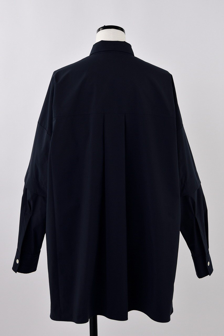 【ナゴンスタンス/nagonstans】のSOLOTEX 2Way Technical SH/シャツ 人気、トレンドファッション・服の通販 founy(ファニー) 　ファッション　Fashion　レディースファッション　WOMEN　トップス・カットソー　Tops/Tshirt　シャツ/ブラウス　Shirts/Blouses　ジャケット　Jacket　スリーブ　Sleeve　ポケット　Pocket　リラックス　Relax　ロング　Long　other-3|ID: prp329100004485132 ipo3291000000031615696