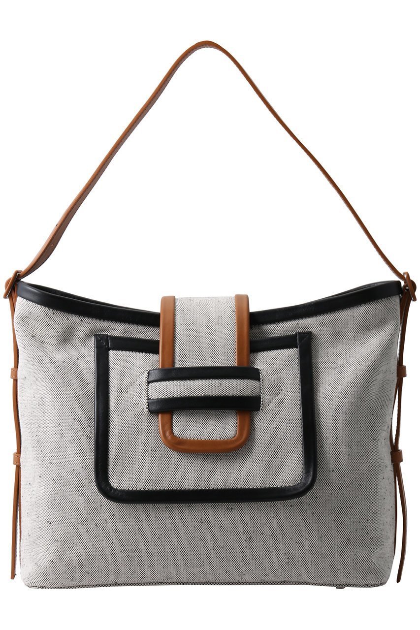 【ピエール アルディ/PIERRE HARDY】のALPHA DAY キャンバスコンビショルダーバッグ 人気、トレンドファッション・服の通販 founy(ファニー) ファッション Fashion レディースファッション Fashion for Women バッグ Bags キャンバス Canvas, Canvas Fabric フロント Front, Front Design ポケット Pocket, Pocket Detail other-1|ID: prp329100004485151 ipo3291000000032779218