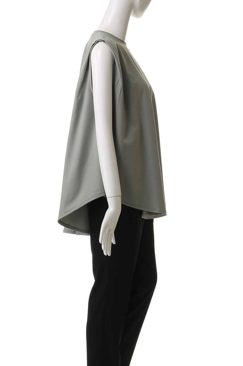 【フローレント/FLORENT】のストレッチ ポンチ ノースリーブ トップス 人気、トレンドファッション・服の通販 founy(ファニー) 　ファッション　Fashion　レディースファッション　Fashion for Women　トップス・カットソー　Cut & Sew Tops　キャミソール&ノースリーブ　Camisoles & Sleeveless Tops　シャツ・ブラウス・オフィスカジュアル　Elegant Blouses & Button-Ups　ロングTシャツ・Tシャツ　Longline T-Shirts & Tees　カットソー・ベーシックTシャツ　Cut-and-Sewn Tops / Stretch Tees & Basics　キャミソール　Camisole, Spaghetti Strap Top　シンプル　Simple, Minimal　ストレッチ　Stretch, Stretchy Fabric　タンク　Tank Top, Sleeveless Top　ノースリーブ　Sleeveless, No-Sleeve　今季　This Season, Current Season　other-3|ID: prp329100004485152 ipo3291000000032796086
