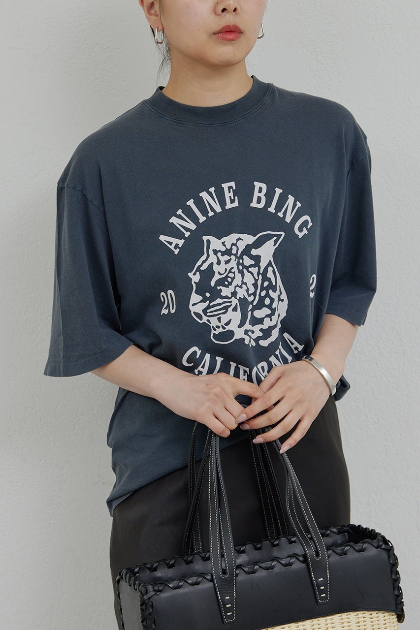 【ガリャルダガランテ/GALLARDAGALANTE】の【ANINEBING】AVI TEE COLLEGIATE LEOPARD 人気、トレンドファッション・服の通販 founy(ファニー) 　ファッション　Fashion　レディースファッション　Ladies' Fashion Online　トップス・カットソー　Tops/Tshirt　シャツ/ブラウス　Shirts/Blouses　ロング / Tシャツ　T-Shirts　カットソー　Cut and Sewn　ショート　Short　シンプル　Simple　スラックス　Slacks　スリーブ　Sleeve　デニム　Denim　フロント　Front　再入荷　Restock/Back In Stock/Re Arrival　other-8|ID: prp329100004485176 ipo3291000000032000589