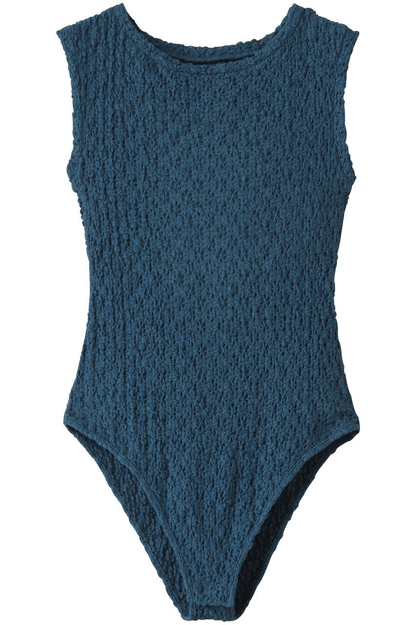 【マルティニーク/martinique】の【CURRENTAGE】ボディースーツ インテリア・キッズ・メンズ・レディースファッション・服の通販 founy(ファニー) 　ファッション　Fashion　レディースファッション　Fashion for Women　パンツ　Pants & Trousers　スーツ　Business Suits & Workwear　スーツパンツ・ドレスパンツ　Suit Pants / Office Trousers / Dress Pants　インナー　Innerwear　カーディガン　Cardigan, Knitwear　スーツ　Suit, Formalwear　フェミニン　Feminine, Girly　フラワー　Flower, Floral　再入荷　Restock / Back in Stock　夏　Summer　春　Spring　S/S・春夏　SS, Spring/Summer, Warm Season　ブルー|ID: prp329100004485187 ipo3291000000032704423
