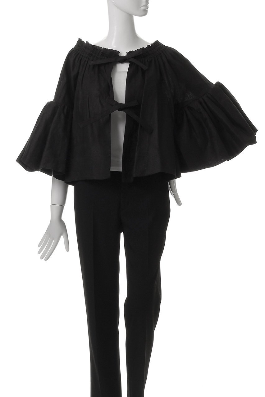 【カオス/Chaos】のアガサチャンパカブラウス 人気、トレンドファッション・服の通販 founy(ファニー) 　ファッション　Fashion　レディースファッション　Fashion for Women　トップス・カットソー　Cut & Sew Tops　シャツ・ブラウス・オフィスカジュアル　Elegant Blouses & Button-Ups　キャンバス　Canvas, Canvas Fabric　シンプル　Simple, Minimal　スリーブ　Sleeve, Long Sleeve / Short Sleeve　デニム　Denim, Jeans Material　フランス　France, French　フリル　Frill, Ruffle　フレンチ　French, French Style　リネン　Linen, Linen Fabric　リボン　Ribbon, Bow　ロング　Long, Long-Length　ワッシャー　Washer, Crinkled Finish　再入荷　Restock / Back in Stock　吸水　Absorbent, Quick-Dry　夏　Summer　other-6|ID: prp329100004485191 ipo3291000000032794343