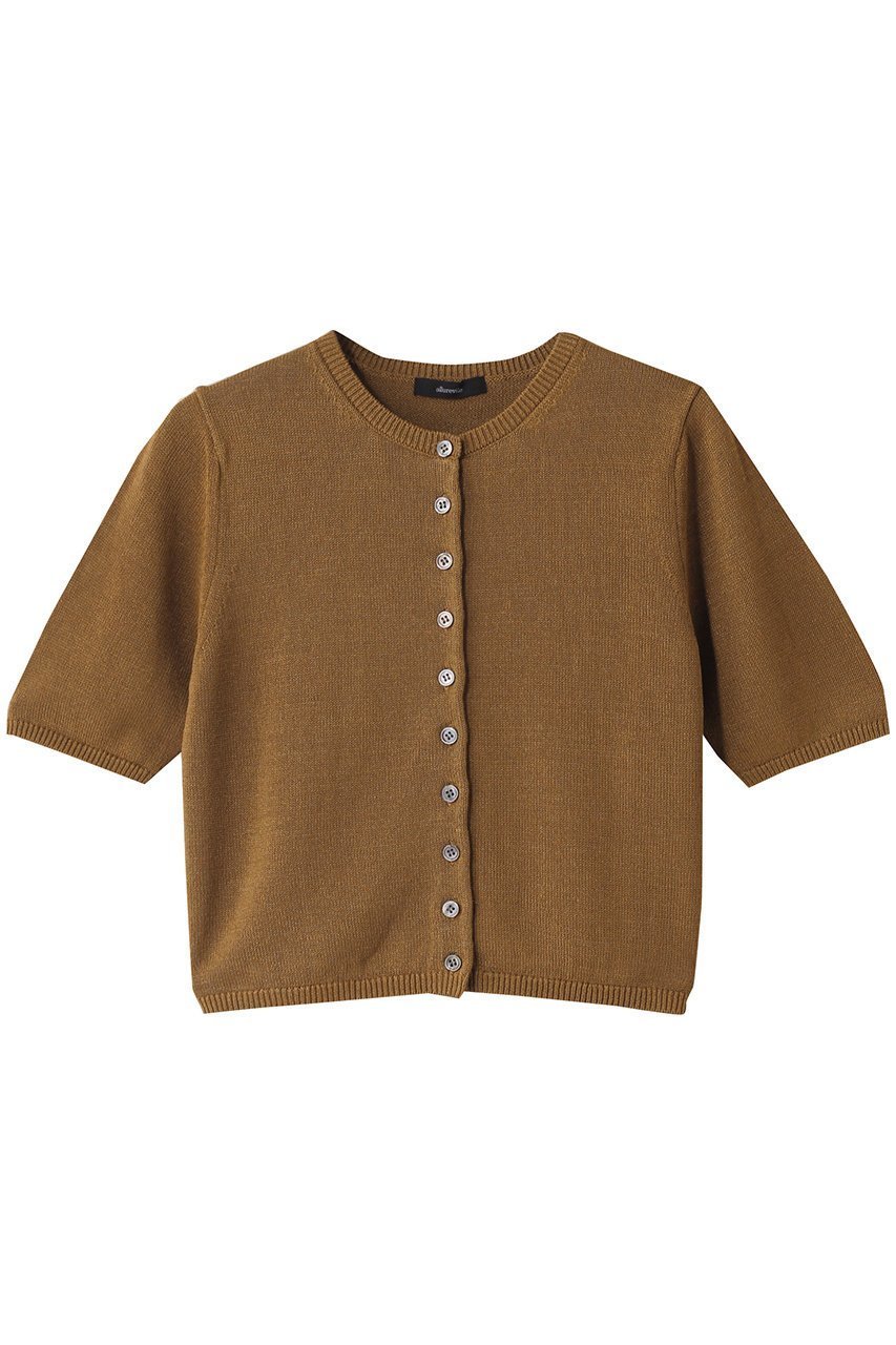 【アルアバイル/allureville】のハイGペーパーヤーンカーディガン インテリア・キッズ・メンズ・レディースファッション・服の通販 founy(ファニー) 　ファッション　Fashion　レディースファッション　Fashion for Women　トップス・カットソー　Cut & Sew Tops　ニット　Knit Tops & Sweaters　カーディガン・羽織り　Layered Style Cardigans　カーディガン　Cardigan, Knitwear　シンプル　Simple, Minimal　フィット　Fit, Slim Fit　エレガント 上品　Elegant　再入荷　Restock / Back in Stock　羽織　Haori, Light Jacket　キャメル|ID: prp329100004485199 ipo3291000000032707489