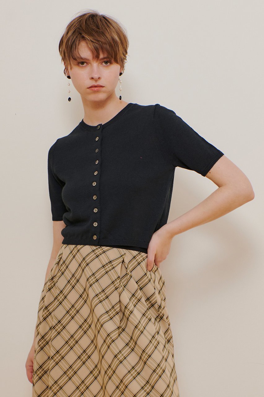 【アルアバイル/allureville】のハイGペーパーヤーンカーディガン 人気、トレンドファッション・服の通販 founy(ファニー) 　ファッション　Fashion　レディースファッション　Fashion for Women　トップス・カットソー　Cut & Sew Tops　ニット　Knit Tops & Sweaters　カーディガン・羽織り　Layered Style Cardigans　カーディガン　Cardigan, Knitwear　シンプル　Simple, Minimal　フィット　Fit, Slim Fit　エレガント 上品　Elegant　再入荷　Restock / Back in Stock　羽織　Haori, Light Jacket　other-7|ID: prp329100004485199 ipo3291000000032707498