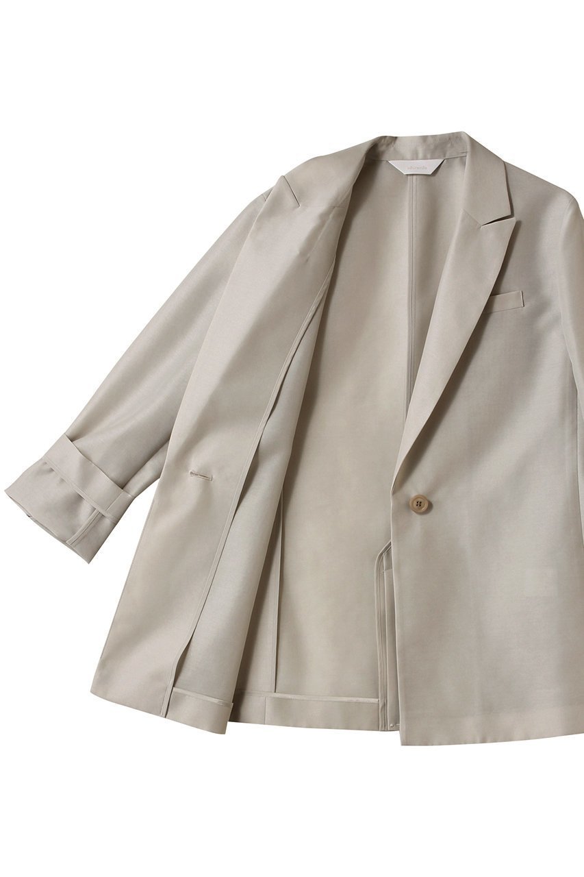 【アルアバイル/allureville】のライトオーガンジーシアージャケット 人気、トレンドファッション・服の通販 founy(ファニー) 　ファッション　Fashion　レディースファッション　Fashion for Women　アウター　Coat / Outerwear Collection　レディースジャケット・軽アウター　Jackets　エアリー　Airy Texture　オーガンジー　Organza Fabric　ジャケット　Jacket, Outerwear　エレガント 上品　Elegant　再入荷　Restock / Back in Stock　夏　Summer　春　Spring　S/S・春夏　SS, Spring/Summer, Warm Season　other-6|ID: prp329100004485203 ipo3291000000032707165