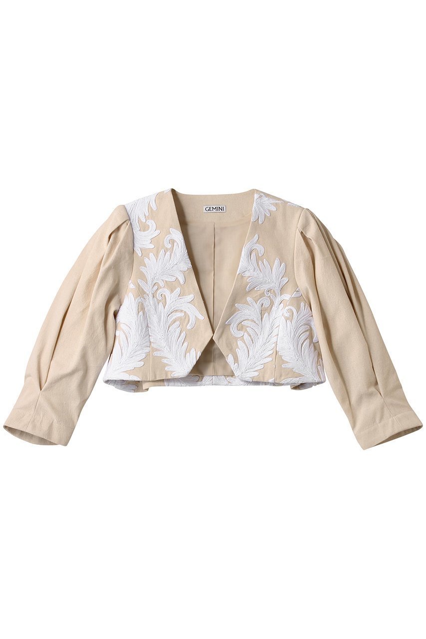 【ウィムガゼット/Whim Gazette】の【GEMINI】ジャガードコンパクトジャケット 人気、トレンドファッション・服の通販 founy(ファニー) 　ファッション　Fashion　レディースファッション　Fashion for Women　アウター　Coat / Outerwear Collection　レディースジャケット・軽アウター　Jackets　コンパクト　Compact, Small Size　ジャケット　Jacket, Outerwear　ドレス　Dress, One-Piece　フェミニン　Feminine, Girly　 other-1|ID: prp329100004485205 ipo3291000000036222667