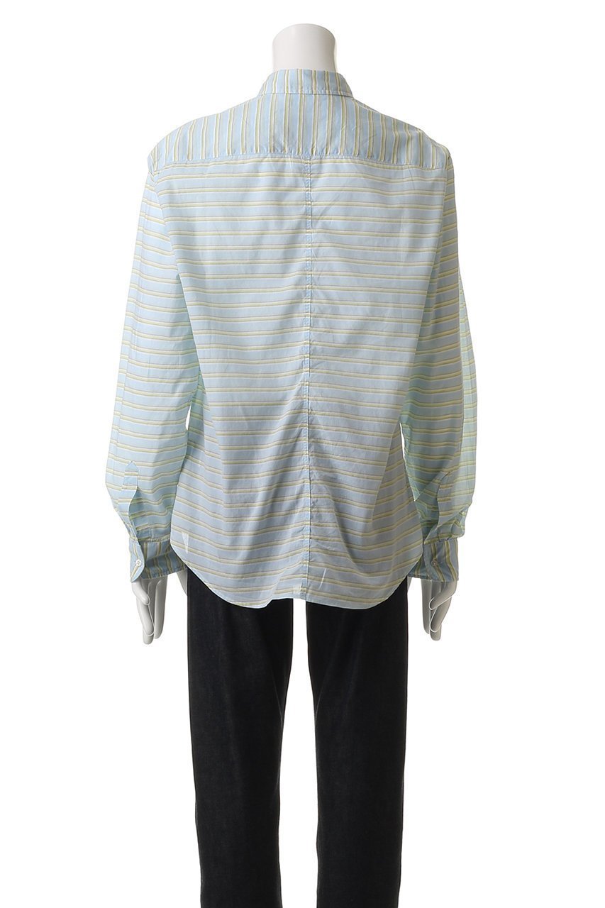 【フランク&アイリーン/Frank&Eileen / MEN】の【MEN】FINBAR イタリアンコットン マルチボーダーシャツ 人気、トレンドファッション・服の通販 founy(ファニー) 　ファッション　Fashion　メンズファッション　MEN　スリーブ　Sleeve　バランス　Balance　ボーダー　Border　ロング　Long　エレガント 上品　Elegant　夏　Summer　ビジネス 仕事 通勤　Business　other-4|ID: prp329100004485208 ipo3291000000031616408