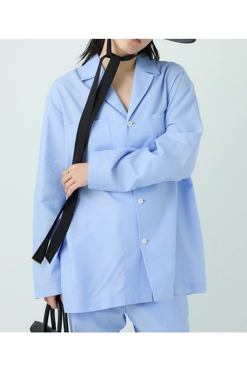 【カオス/Chaos】のパジャマケット インテリア・キッズ・メンズ・レディースファッション・服の通販 founy(ファニー) 　ファッション　Fashion　レディースファッション　WOMEN　トップス・カットソー　Tops/Tshirt　シャツ/ブラウス　Shirts/Blouses　おすすめ　Recommend　ジャケット　Jacket　スリーブ　Sleeve　セットアップ　Set Up　タイプライター　Typewriter　タンク　Tank　パジャマ　Pajamas　ロング　Long　NEW・新作・新着・新入荷　New Arrivals　羽織　Haori　サックス|ID: prp329100004485222 ipo3291000000031616509