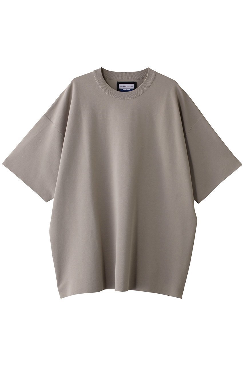 【メゾンスペシャル/MAISON SPECIAL】の【UNISEX】18gauge ウォッシャブルミラノリブS/Sニット インテリア・キッズ・メンズ・レディースファッション・服の通販 founy(ファニー) 　ファッション　Fashion　レディースファッション　Fashion for Women　トップス・カットソー　Cut & Sew Tops　ニット　Knit Tops & Sweaters　カジュアルプルオーバー・ニットトップス　Pullovers & Knit Tops / Casual Pullovers　ユニセックス　Unisex, Genderless　ウォッシャブル　Machine Washable　シンプル　Simple, Minimal　エレガント 上品　Elegant　夏　Summer　S/S・春夏　SS, Spring/Summer, Warm Season　洗える　Machine Washable　G.BGE(グレーベージュ)|ID: prp329100004485223 ipo3291000000032928225