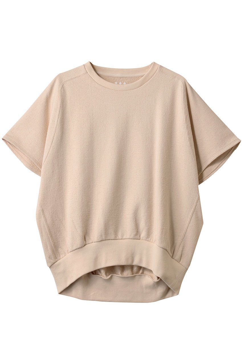 【スリー ドッツ/three dots】のソイルネップトップス インテリア・キッズ・メンズ・レディースファッション・服の通販 founy(ファニー) 　ファッション　Fashion　レディースファッション　Fashion for Women　トップス・カットソー　Cut & Sew Tops　シャツ・ブラウス・オフィスカジュアル　Elegant Blouses & Button-Ups　ロングTシャツ・Tシャツ　Longline T-Shirts & Tees　カットソー・ベーシックTシャツ　Cut-and-Sewn Tops / Stretch Tees & Basics　ショート　Short, Short Length　スラックス　Slacks, Dress Pants　スリーブ　Sleeve, Long Sleeve / Short Sleeve　デニム　Denim, Jeans Material　ヘムライン　Hemline, Bottom Cut　夏　Summer　春　Spring　S/S・春夏　SS, Spring/Summer, Warm Season　ライトピンク|ID: prp329100004485228 ipo3291000000032850190