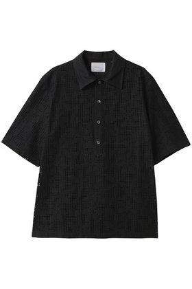 【ミディウミソリッド/MIDIUMISOLID / MEN】 【MEN】lace polo-shirt ポロシャツ人気、トレンドファッション・服の通販 founy(ファニー) ファッション Fashion メンズファッション Fashion for Men ボトム Bottoms, Lower Wear ポロシャツ Polo Shirt, Collared Tee レース Lace, Lace Fabric ワーク Workwear, Utility Style 半袖 Short Sleeve, Half Sleeve 夏 Summer |ID:prp329100004485233